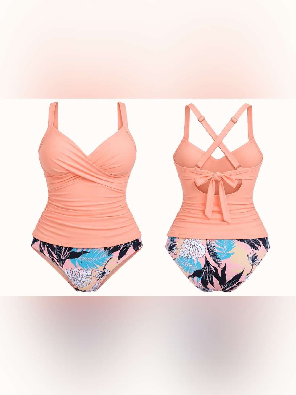 B2PRITY Tankini Swimsuit Set